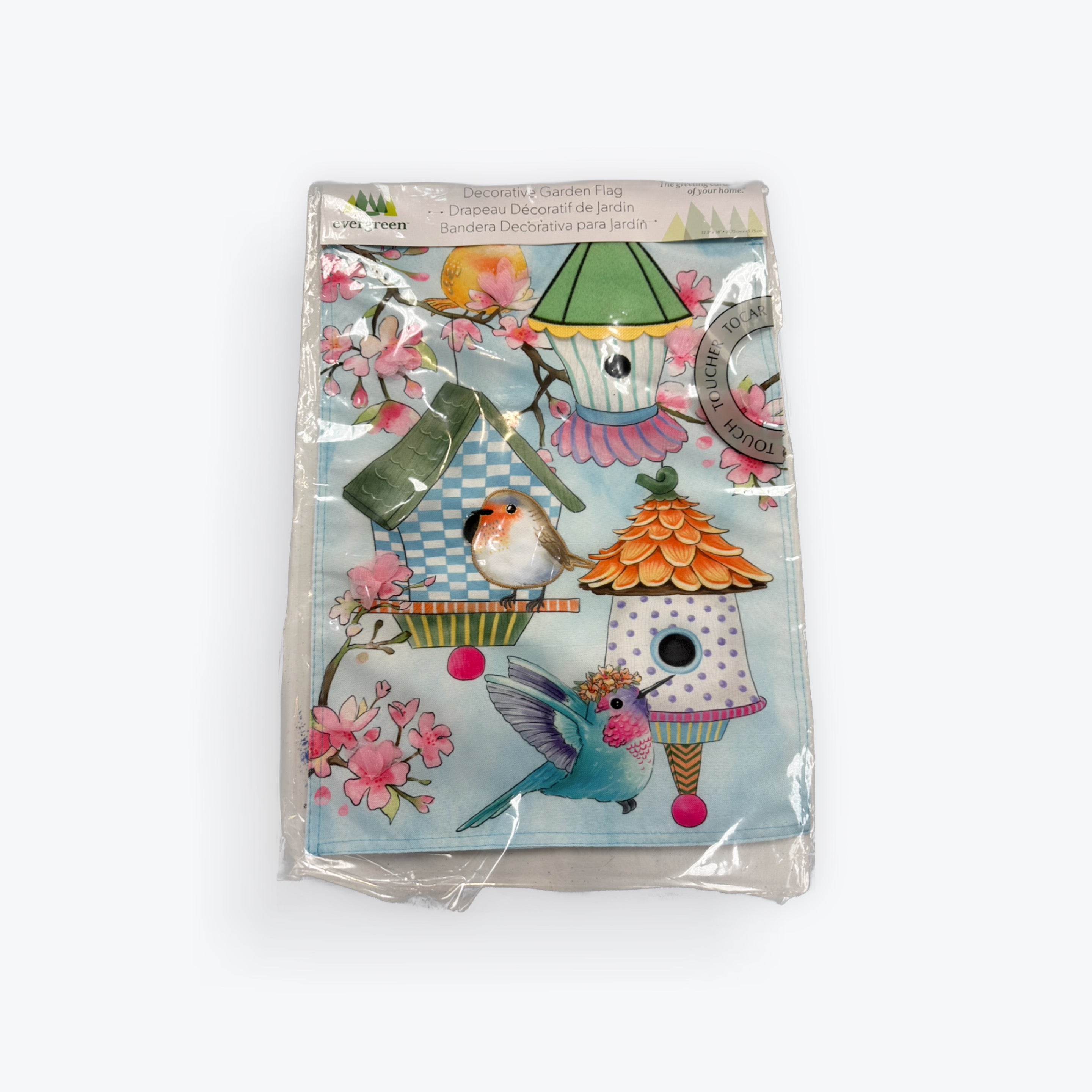 Flag-Bird House & Birds on Cherry Blossoms | Daisy Boutique